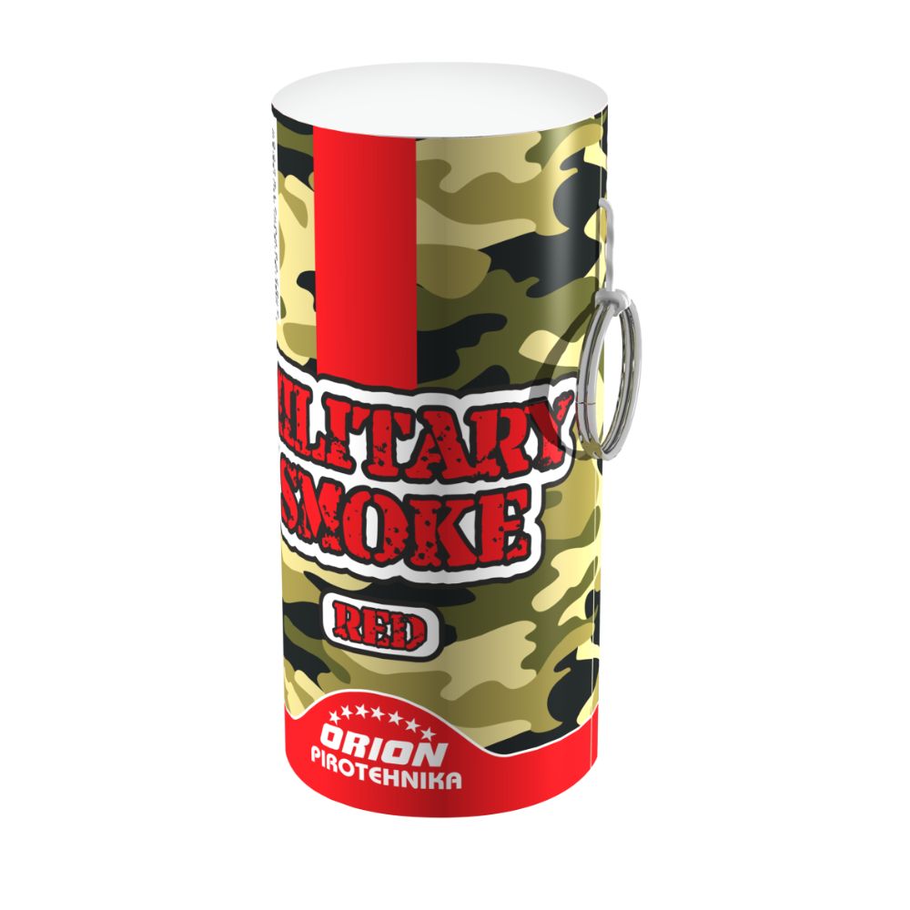 MILITARY SMOKE RED