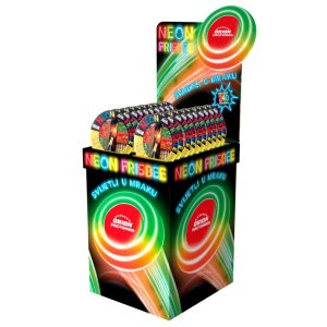 NEON FRISBEE STAND