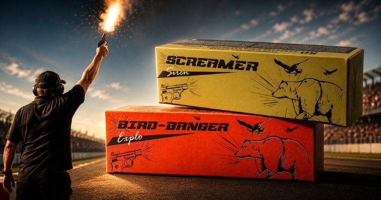 Launch guns, ammunition and rockets